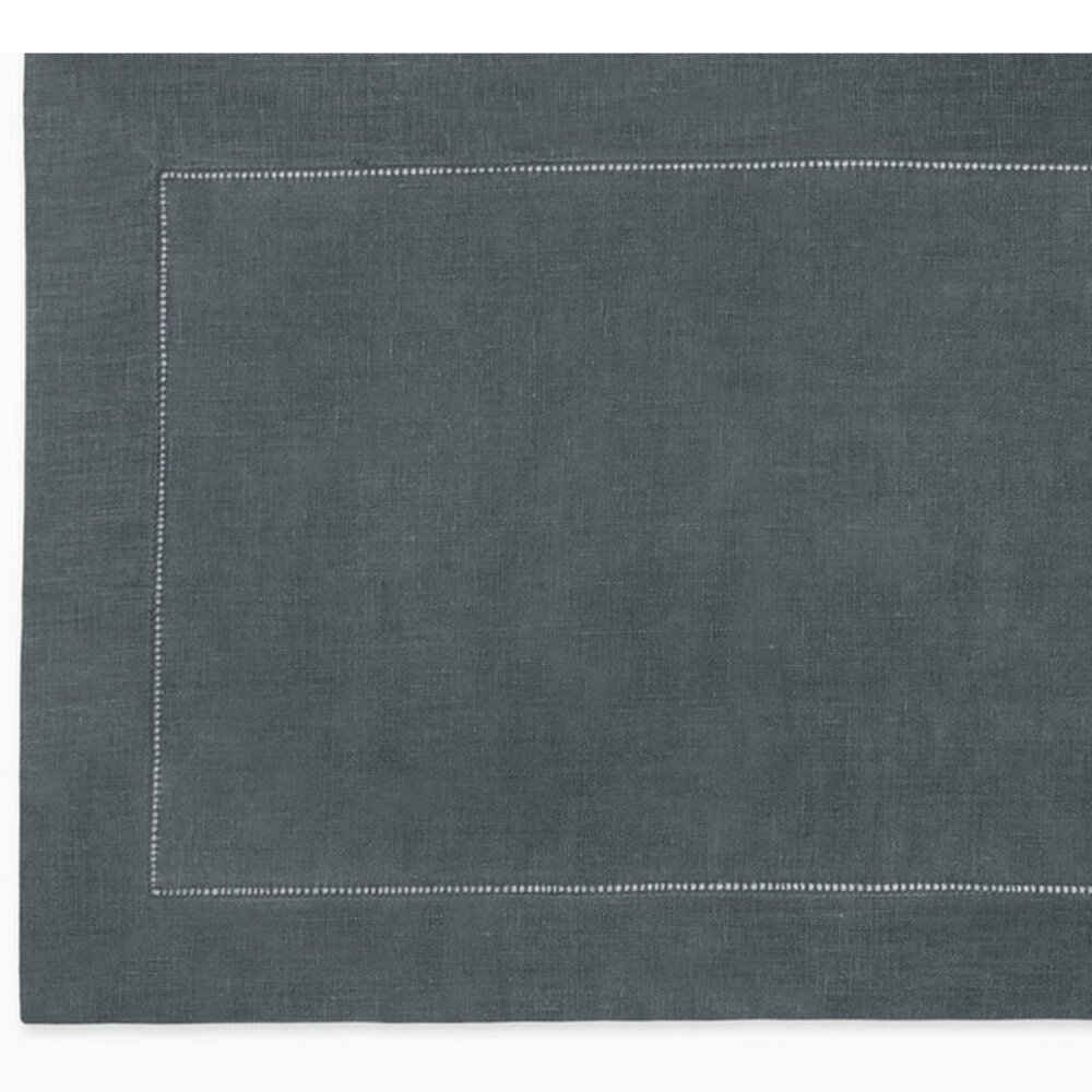 Sferra Festival Collection Linen Placemats in Pewter (set of 5)-New w/out tags!